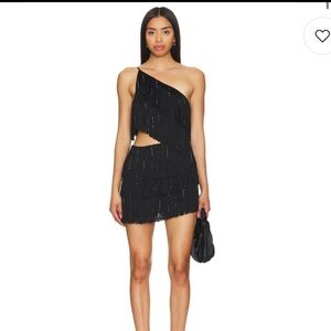 Brynne mini dress in black